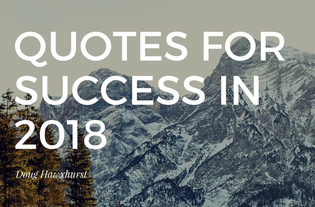 Quotes for Success in 2018